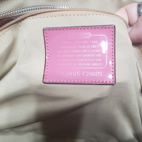 Sold Coach Handbag - Picture 4 of 5